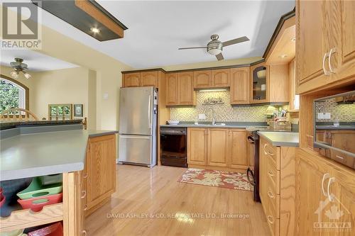 4537 Kingfish Bay Road N, Rideau Lakes, ON - Indoor Photo Showing Kitchen With Double Sink