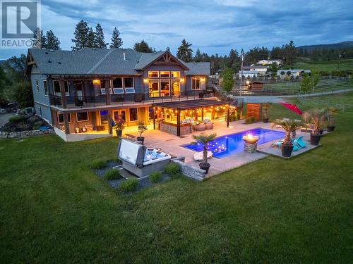 4284 Jaud Road, Kelowna, BC - Outdoor With In Ground Pool With Deck Patio Veranda With View