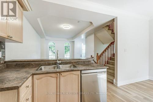 244 Glenashton Drive, Oakville, ON - Indoor Photo Showing Kitchen With Double Sink