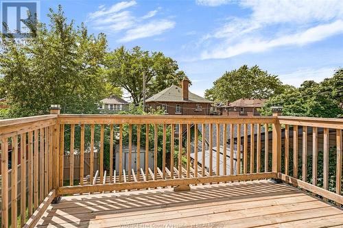 1611 Dougall, Windsor, ON - Outdoor With Deck Patio Veranda