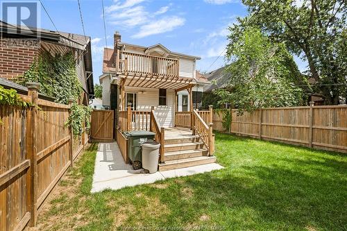 1611 Dougall, Windsor, ON - Outdoor With Deck Patio Veranda