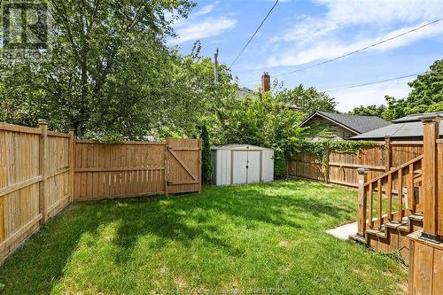 1611 Dougall, Windsor, ON - Outdoor With Deck Patio Veranda With Backyard