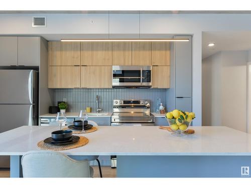 #316 11141 84 Av Nw, Edmonton, AB - Indoor Photo Showing Kitchen