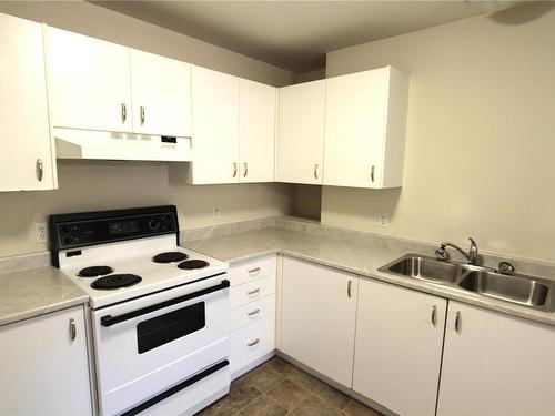 114-3185 Barons Rd, Nanaimo, BC - Indoor Photo Showing Kitchen With Double Sink