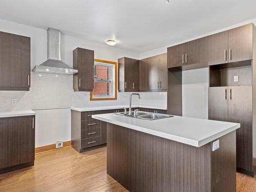 Kitchen - 6450 Boul. St-Michel, Montréal (Rosemont/La Petite-Patrie), QC - Indoor Photo Showing Kitchen With Double Sink