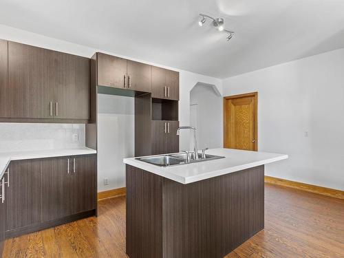 Kitchen - 6450 Boul. St-Michel, Montréal (Rosemont/La Petite-Patrie), QC - Indoor Photo Showing Kitchen With Double Sink