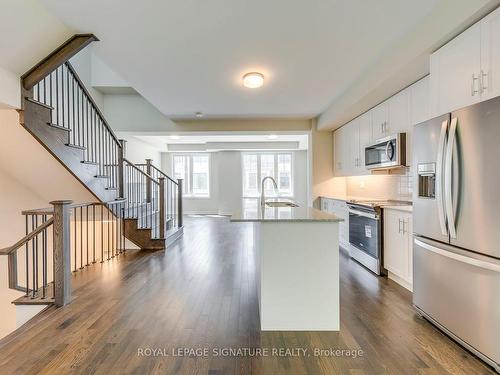 23 Folcroft St, Brampton, ON - Indoor Photo Showing Kitchen With Stainless Steel Kitchen