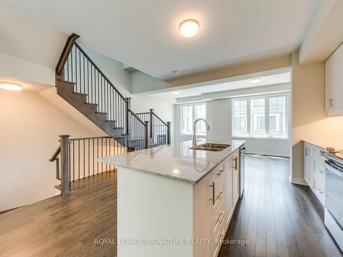 23 Folcroft St, Brampton, ON - Indoor Photo Showing Kitchen With Double Sink With Upgraded Kitchen