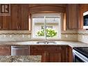 595 Yates Road Unit# 302, Kelowna, BC  - Indoor Photo Showing Kitchen With Double Sink 