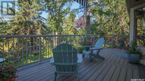 3318 Tanager Crescent E, Regina, SK - Outdoor With Deck Patio Veranda With Exterior