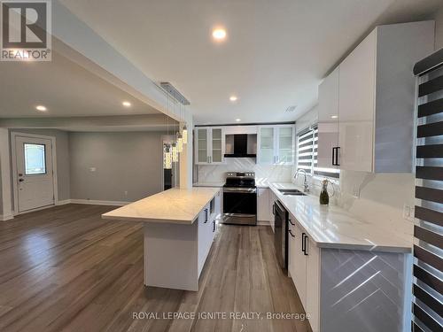 2015 Altona Road, Pickering (Rouge Park), ON - Indoor Photo Showing Kitchen With Double Sink With Upgraded Kitchen