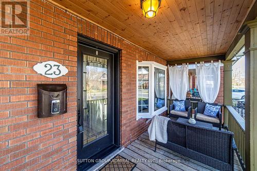 23 Westmoreland Avenue, Oshawa (O'Neill), ON - Outdoor With Deck Patio Veranda With Exterior