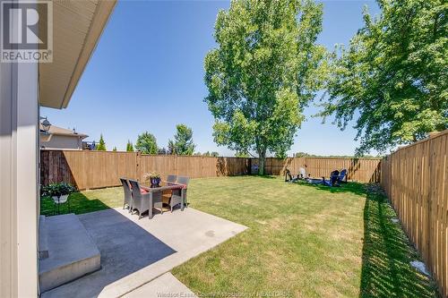 424 Rosewood Drive, Lakeshore, ON - Outdoor With Backyard