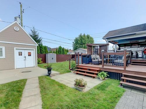 Backyard - 281 Rue Ravel, Saint-Jean-Sur-Richelieu, QC - Outdoor With Deck Patio Veranda