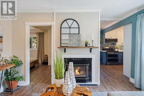 787 Churchill Lane, Georgina (Historic Lakeshore Communities), ON - Indoor Photo Showing Living Room With Fireplace