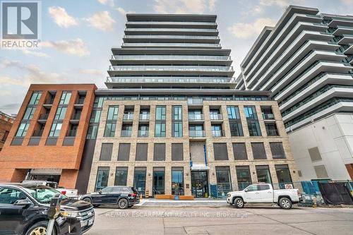 1111 - 1 Jarvis Street, Hamilton (Beasley), ON - Outdoor With Balcony With Facade