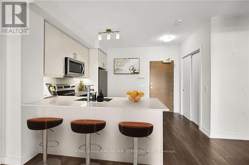 312 - 320 Plains Road E, Burlington (Lasalle), ON - Indoor Photo Showing Kitchen With Double Sink