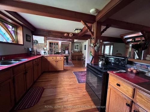 345 Hoskin Rd, Belleville, ON - Indoor Photo Showing Kitchen With Double Sink