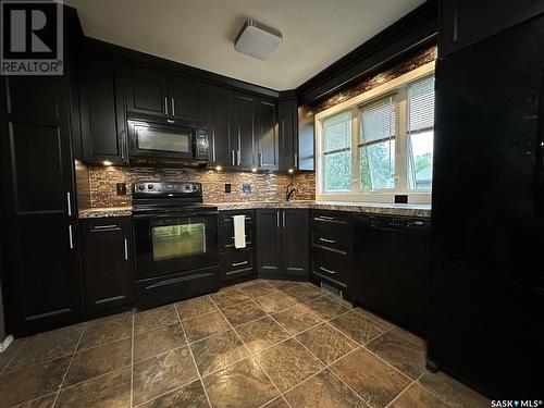 701 Donald Street, Hudson Bay, SK - Indoor Photo Showing Kitchen With Upgraded Kitchen