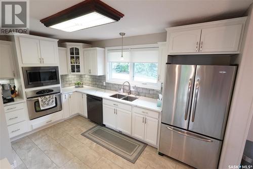 Rm Of Edenwold Acreage, Edenwold Rm No. 158, SK - Indoor Photo Showing Kitchen With Double Sink