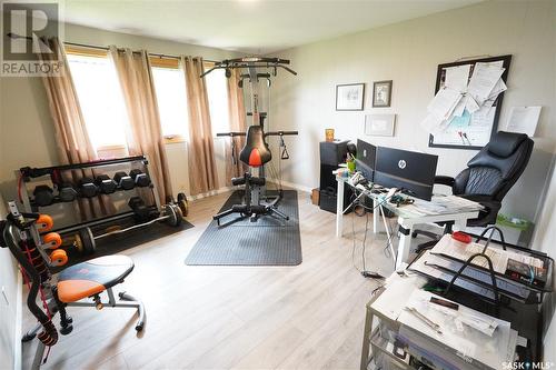 Rm Of Edenwold Acreage, Edenwold Rm No. 158, SK - Indoor Photo Showing Gym Room