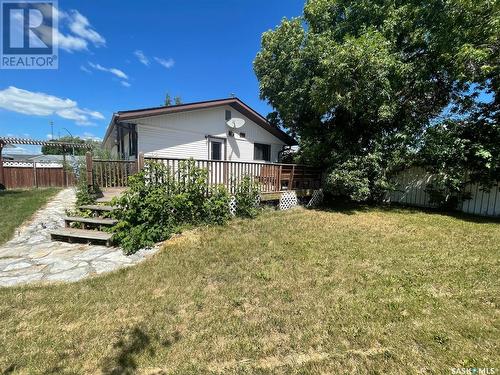 713 Birch Crescent, Hudson Bay, SK - Outdoor With Deck Patio Veranda