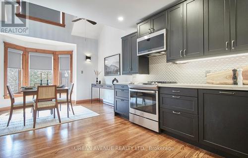 292 Withrow Avenue, Toronto, ON - Indoor Photo Showing Kitchen With Upgraded Kitchen