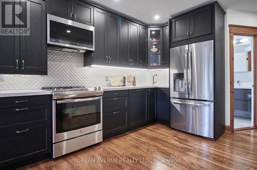 292 Withrow Avenue, Toronto (Blake-Jones), ON - Indoor Photo Showing Kitchen With Upgraded Kitchen