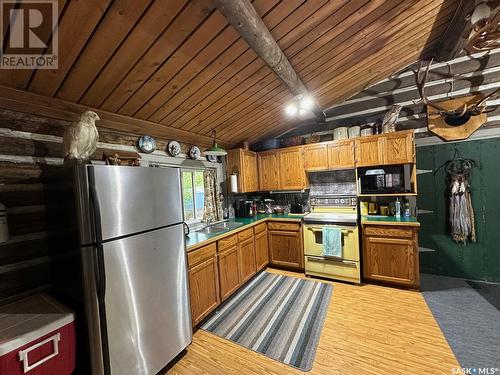 4 Thomson Avenue, Hudson Bay Rm No. 394, SK - Indoor Photo Showing Kitchen With Double Sink