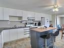 Cuisine - 21 Rue Yvon, Rouyn-Noranda, QC  - Indoor Photo Showing Kitchen With Double Sink 