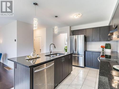 222 Amand Drive, Kitchener, ON - Indoor Photo Showing Kitchen With Double Sink With Upgraded Kitchen