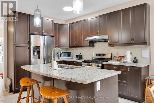 1584 Cahill Drive, Peterborough (Otonabee), ON - Indoor Photo Showing Kitchen With Double Sink With Upgraded Kitchen