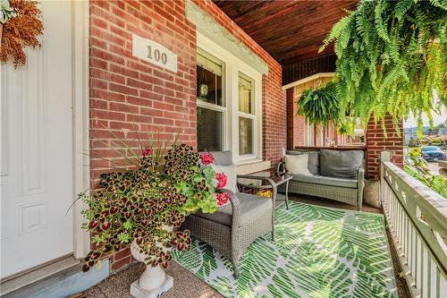 100 Crosthwaite Avenue N, Hamilton, ON - Outdoor With Deck Patio Veranda With Exterior