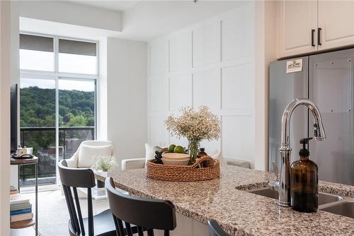 Unobstructed Views of the Escarpment from your Kitchen Island - 85 Robinson Street|Unit #1002, Hamilton, ON - Outdoor With Balcony With Facade