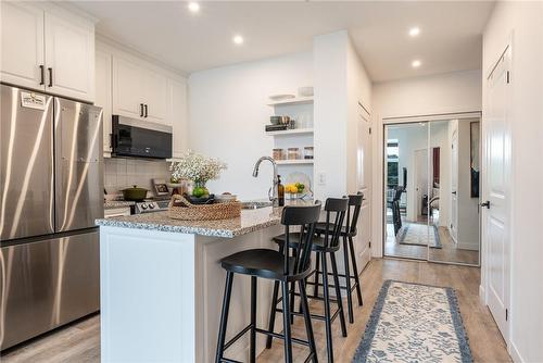 85 Robinson Street|Unit #1002, Hamilton, ON - Indoor Photo Showing Kitchen With Stainless Steel Kitchen