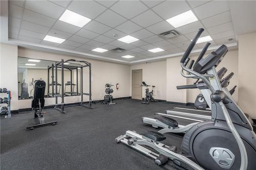 Common Area - 85 Robinson Street|Unit #1002, Hamilton, ON - Indoor Photo Showing Gym Room