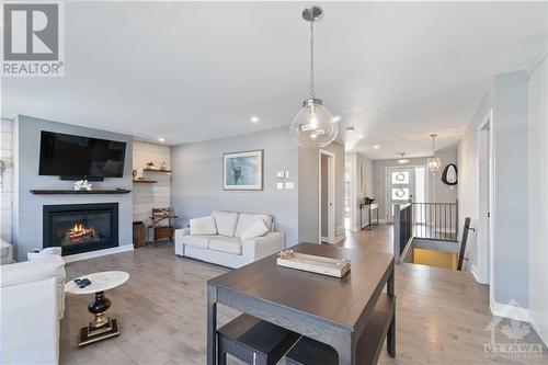 313 Nature Street, Casselman, ON - Indoor Photo Showing Living Room With Fireplace