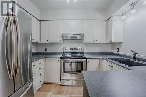 121 Water Street W Unit#112, Cornwall, ON - Indoor Photo Showing Kitchen With Double Sink