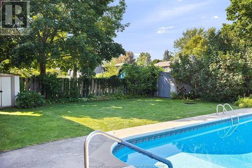 168 Coghill, Kingsville, ON - Outdoor With In Ground Pool With Backyard