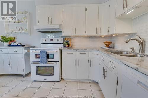 2496 Meldrum Road, Windsor, ON - Indoor Photo Showing Kitchen With Double Sink