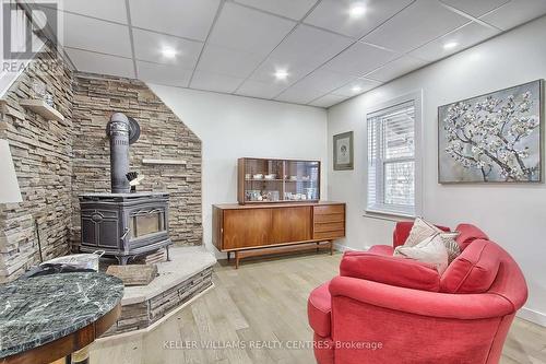 4055 Yonge Street, Bradford West Gwillimbury, ON - Indoor With Fireplace