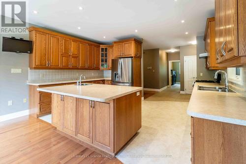 16455 Highway 35, Algonquin Highlands, ON - Indoor Photo Showing Kitchen With Double Sink