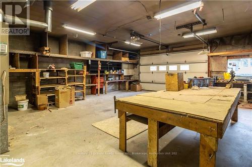 16455 Highway 35, Algonquin Highlands, ON - Indoor Photo Showing Garage