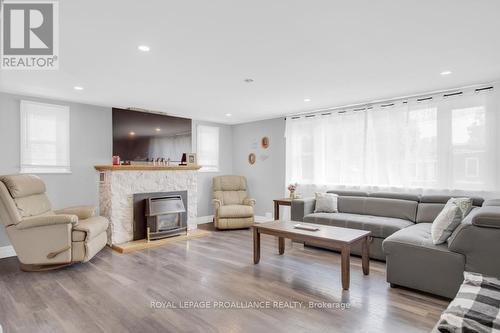 355 Metcalf Street, Tweed, ON - Indoor Photo Showing Living Room With Fireplace