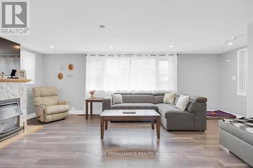 355 Metcalf Street, Tweed, ON - Indoor Photo Showing Living Room With Fireplace