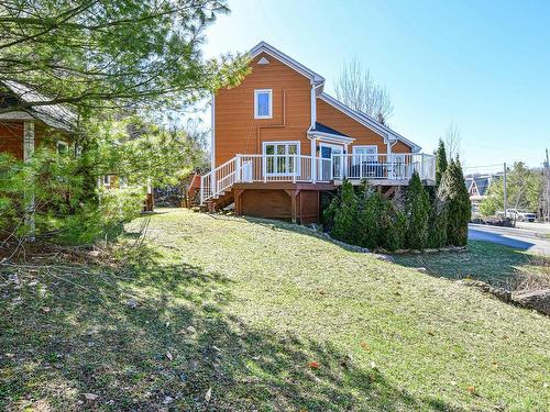 ExtÃ©rieur - 925 Rue Du Boisé, Sainte-Adèle, QC - Outdoor With Deck Patio Veranda