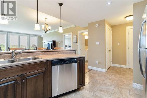 185 Royal Oaks Boulevard Unit# 207, Moncton, NB - Indoor Photo Showing Kitchen With Double Sink