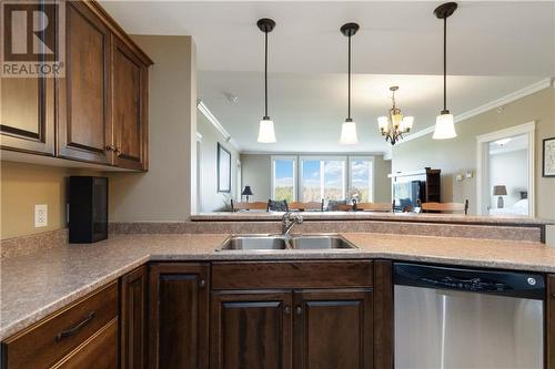 185 Royal Oaks Boulevard Unit# 207, Moncton, NB - Indoor Photo Showing Kitchen With Double Sink