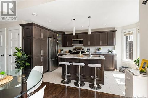 25 Perfection, Dieppe, NB - Indoor Photo Showing Kitchen With Stainless Steel Kitchen With Upgraded Kitchen