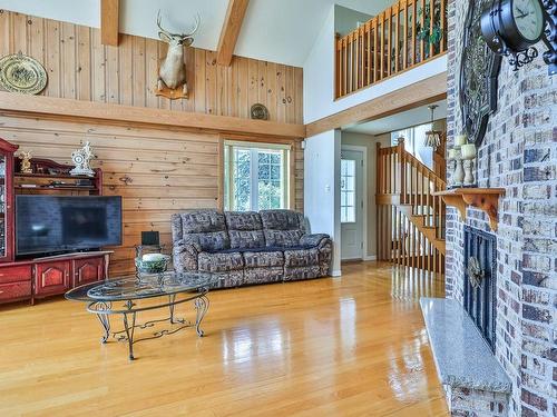 Salon - 500 Rue Lavoie, Disraeli - Ville, QC - Indoor Photo Showing Living Room With Fireplace